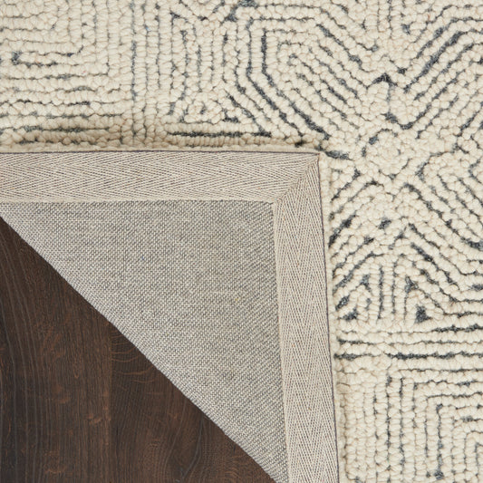 Nourison Home Colorado Ivory Navy Contemporary