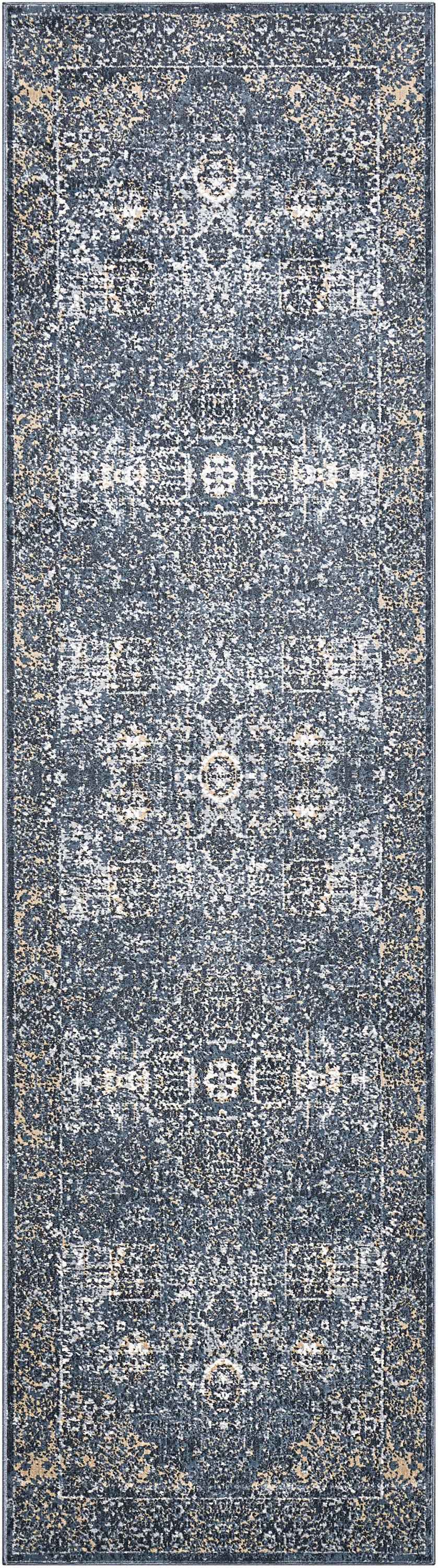 Nourison Home Malta MAI01 Navy Traditional Power-loomed Rug