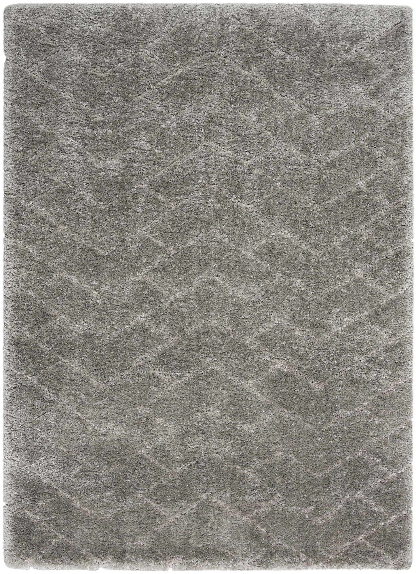 Nourison Home Dreamy Shag DRS03 Grey Contemporary Power-loomed Rug
