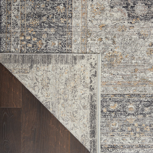 Nourison Home Starry Nights Charcoal Crème Traditional