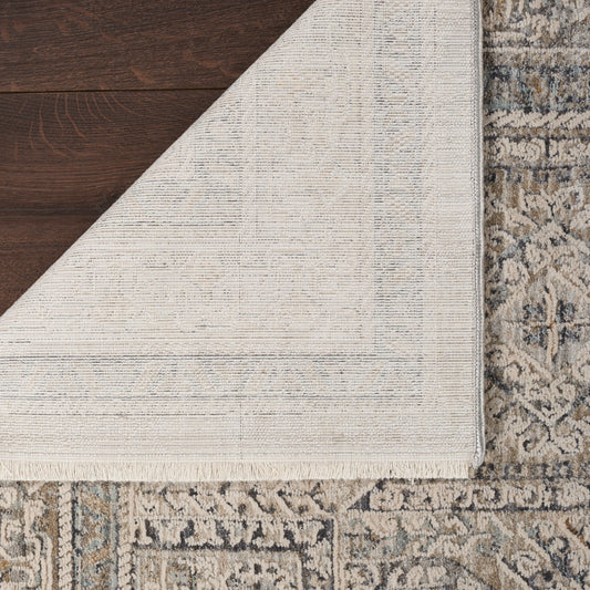 Nourison Home Lynx Ivory Grey Blue Transitional