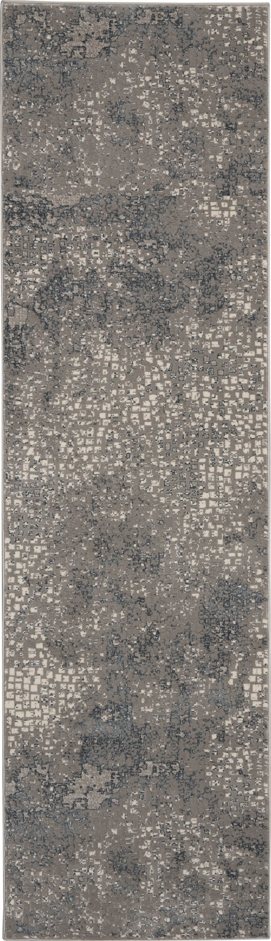 Michael Amini MA90 Uptown UPT02 Grey Contemporary Power-loomed Rug