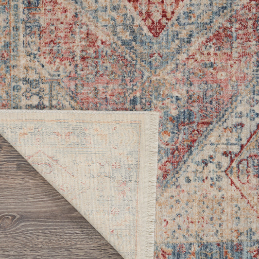Nourison Home Homestead Blue Grey Traditional