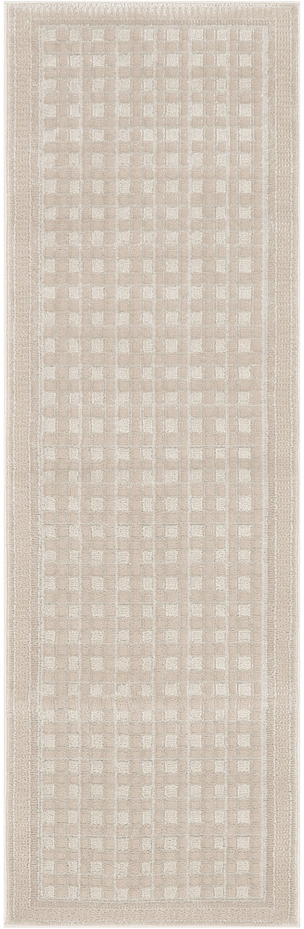 Nourison Home Nordic NRC03 Beige Contemporary Power-loomed Rug