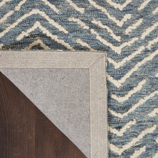 Nourison Home Colorado Indigo Ivory Contemporary
