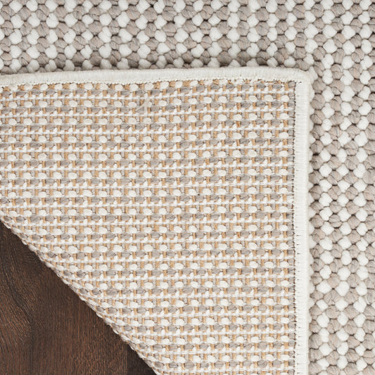 Nourison Home Natural Texture Ivory Mocha Contemporary