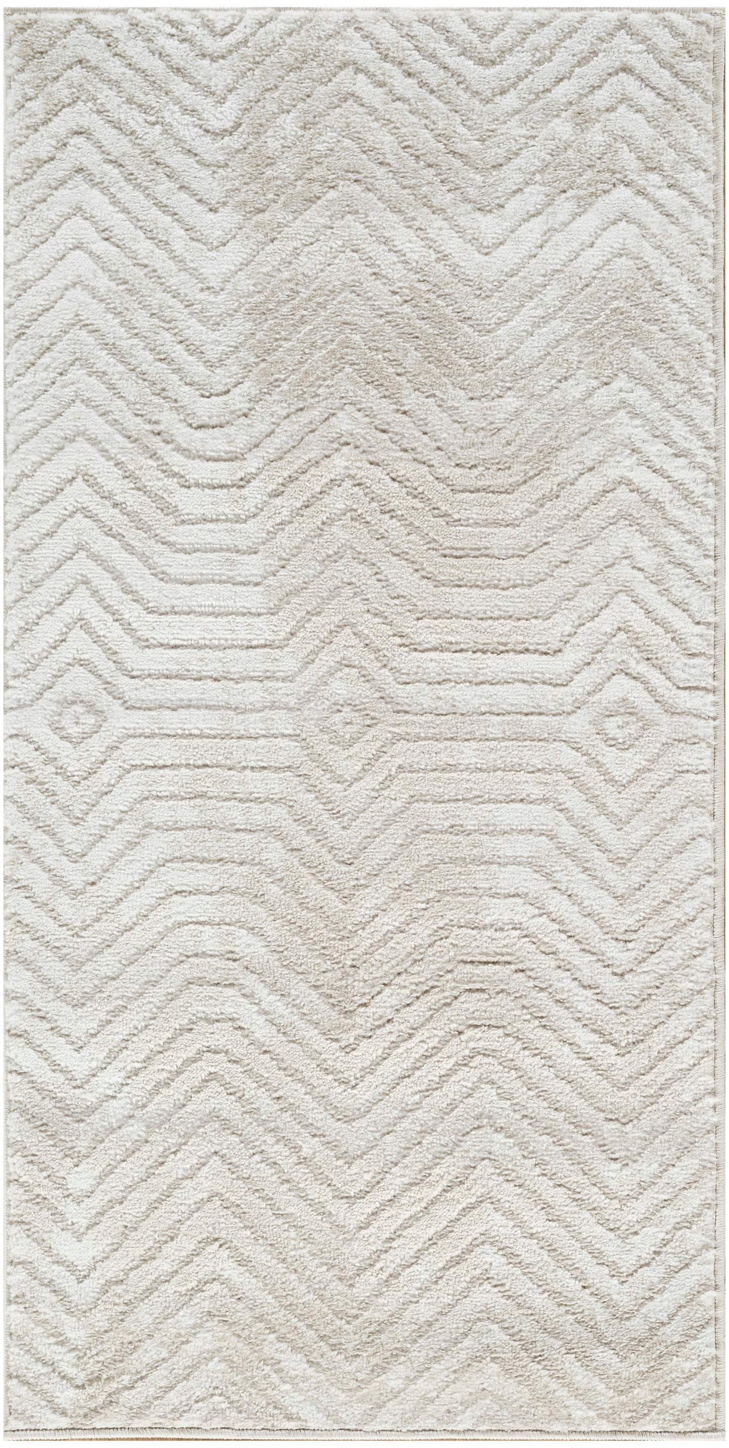 Nourison Home Dekor DEK04 Ivory Beige Contemporary Machine Woven Rug