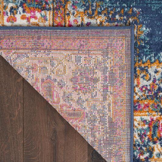 Nourison Home Passion Navy Transitional