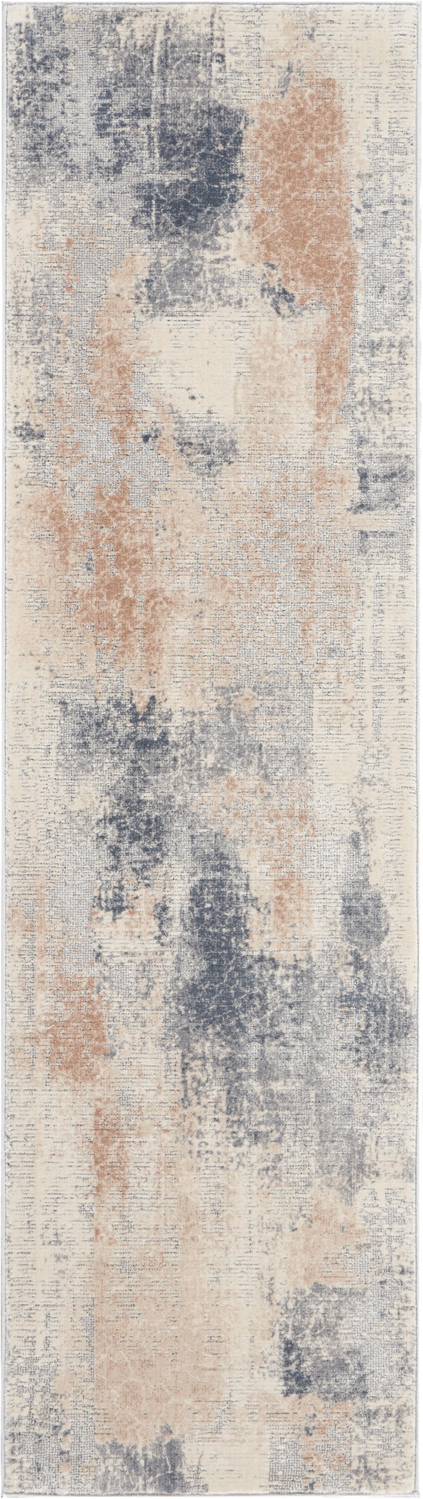 Nourison Home Rustic Textures RUS02 Beige Grey Contemporary Power-loomed Rugs