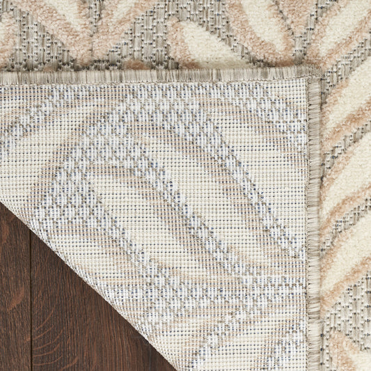 Nourison Home Aloha Ivory Grey Contemporary