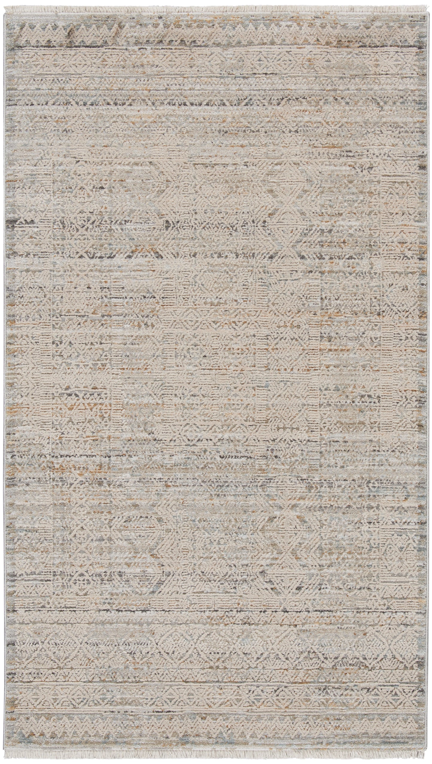 Nourison Home Lynx LNX06 Ivory Multicolor Transitional Power-loomed Rug