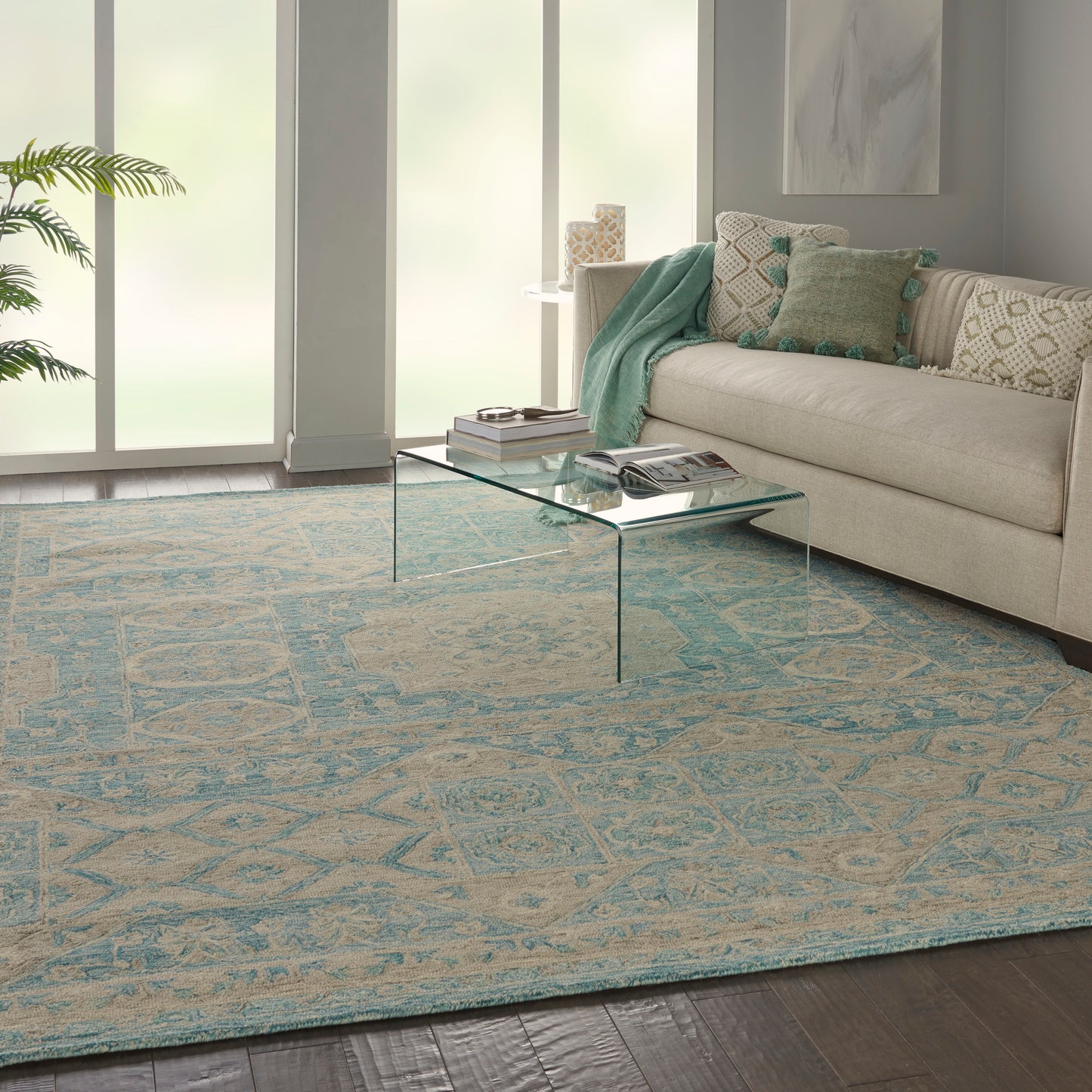 Nourison Home Azura Ocean Transitional