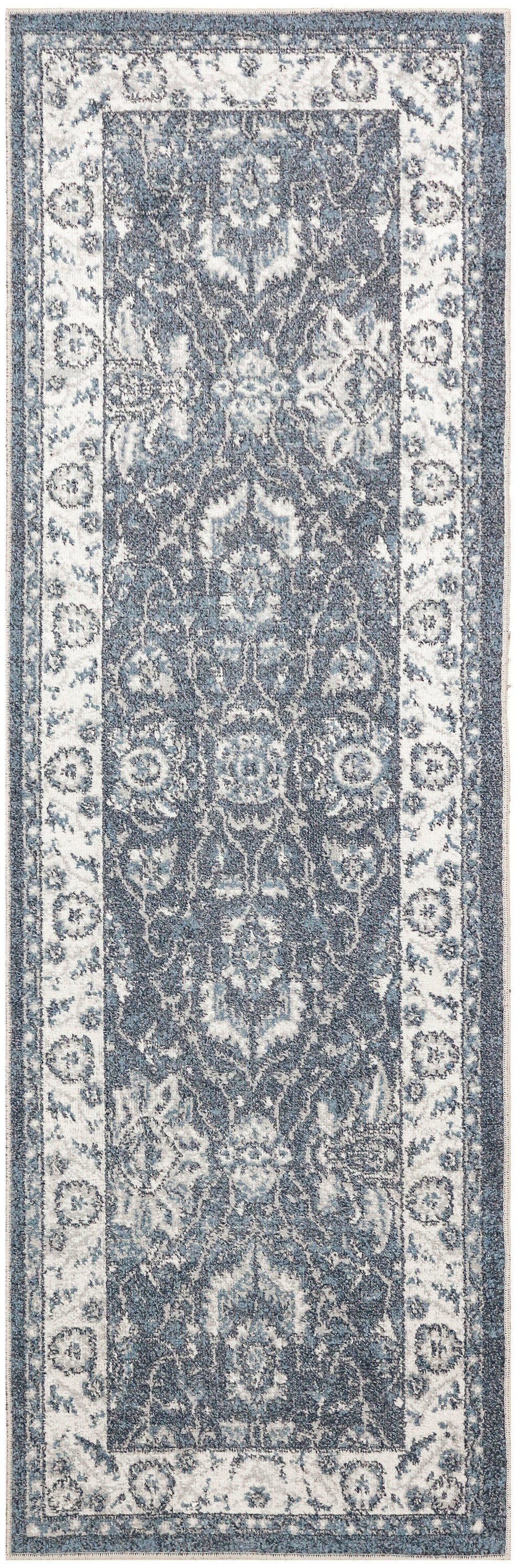 Nourison Home Astra Machine Washable ASW20 Slate Traditional Power-loomed Rug