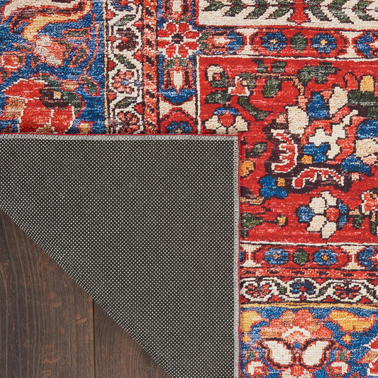 Nourison Home Fulton Red Traditional