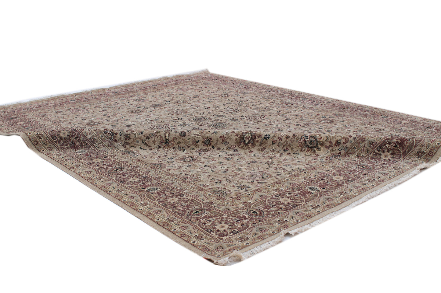 Anjani Carpets Hazi Zalili 1038 Caramel Plum Persian Hand Knotted Rugs