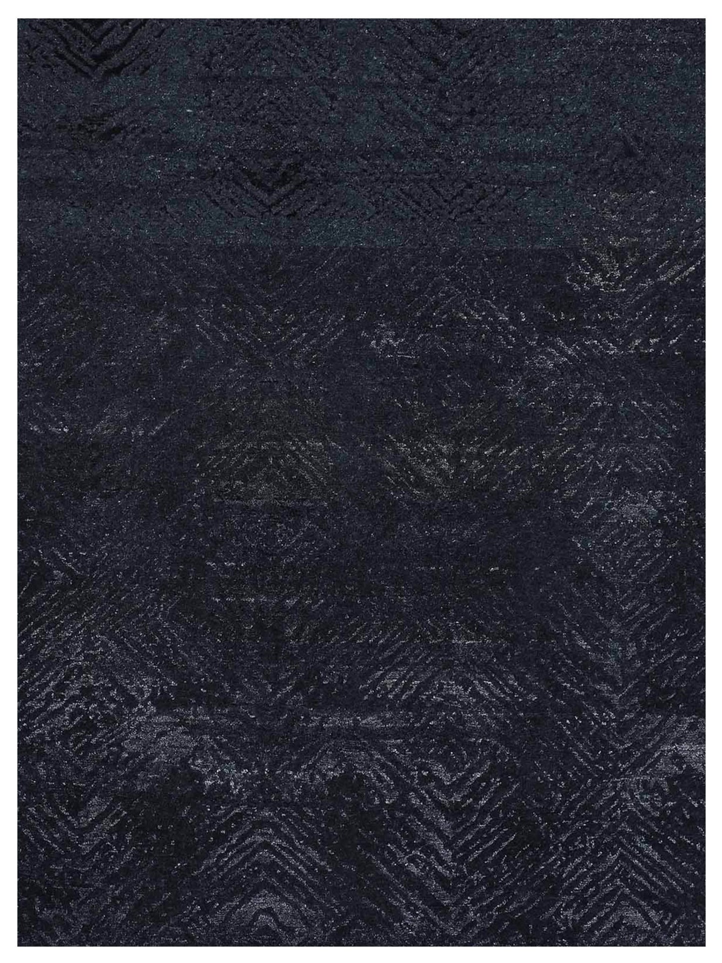Artisan Mary Carbon Contemporary Knotted Rug - Rugs - Artisan - Atlanta Designer Rugs