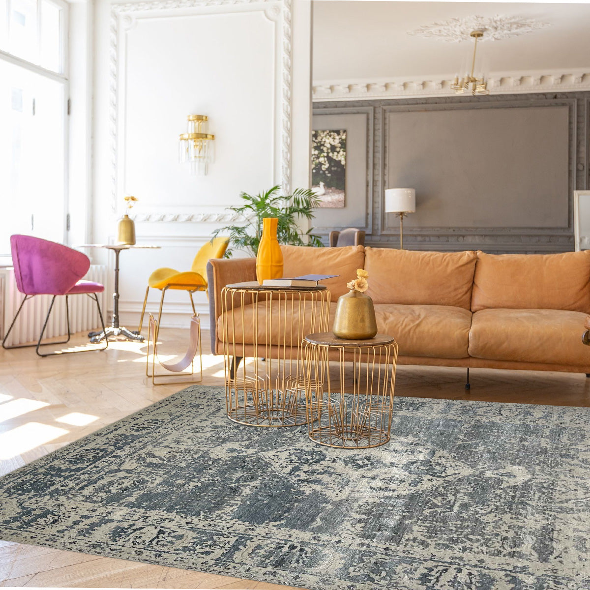 Artisan Nova Mist Transitional Knotted Rugs