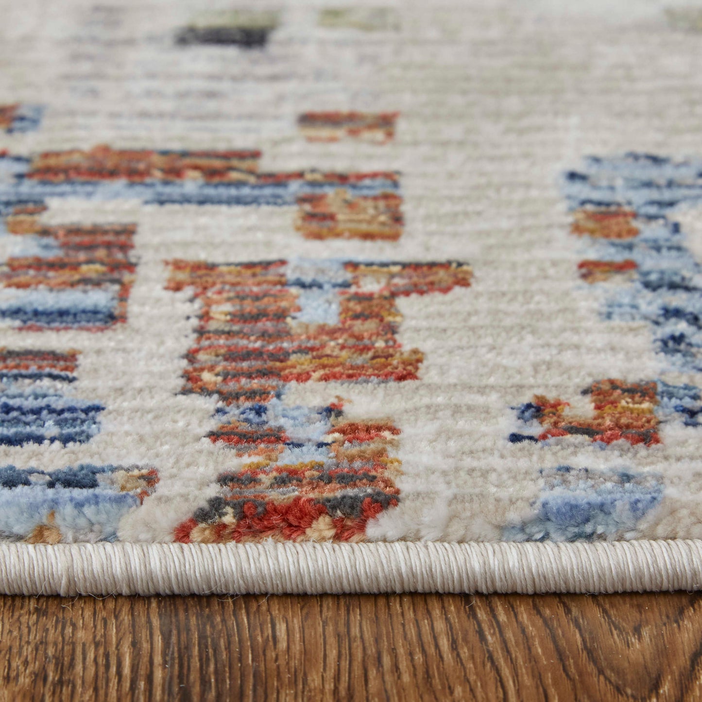 Feizy Sonora 39NVF Ivory Multi Modern/Casual/Mid - Century Mode Machinemade Rug - Rugs - Feizy - Atlanta Designer Rugs