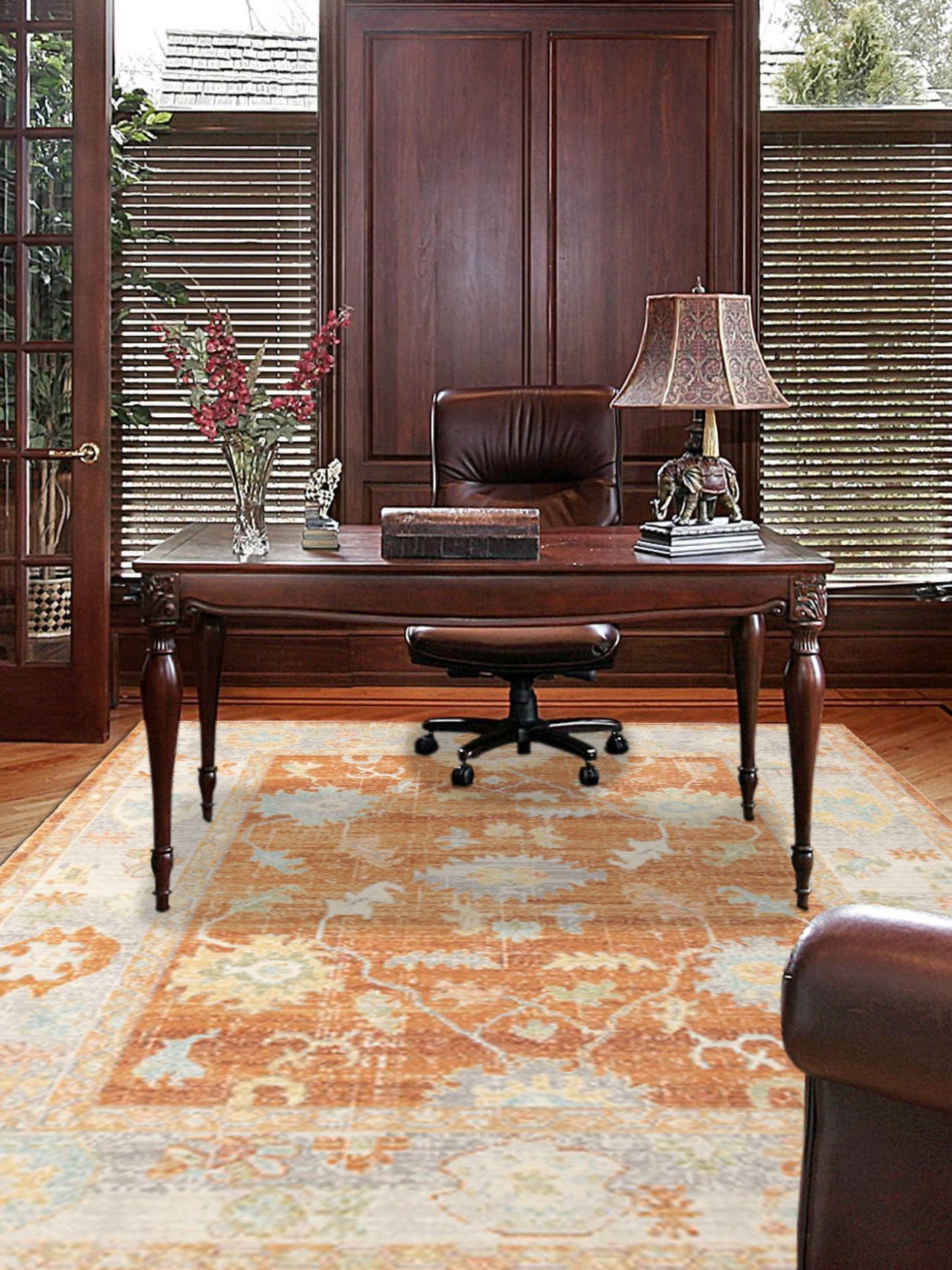Limited Shay SF - 404 ORANGE BEIGE Traditional Machinemade Rug - Rugs - Limited - Atlanta Designer Rugs