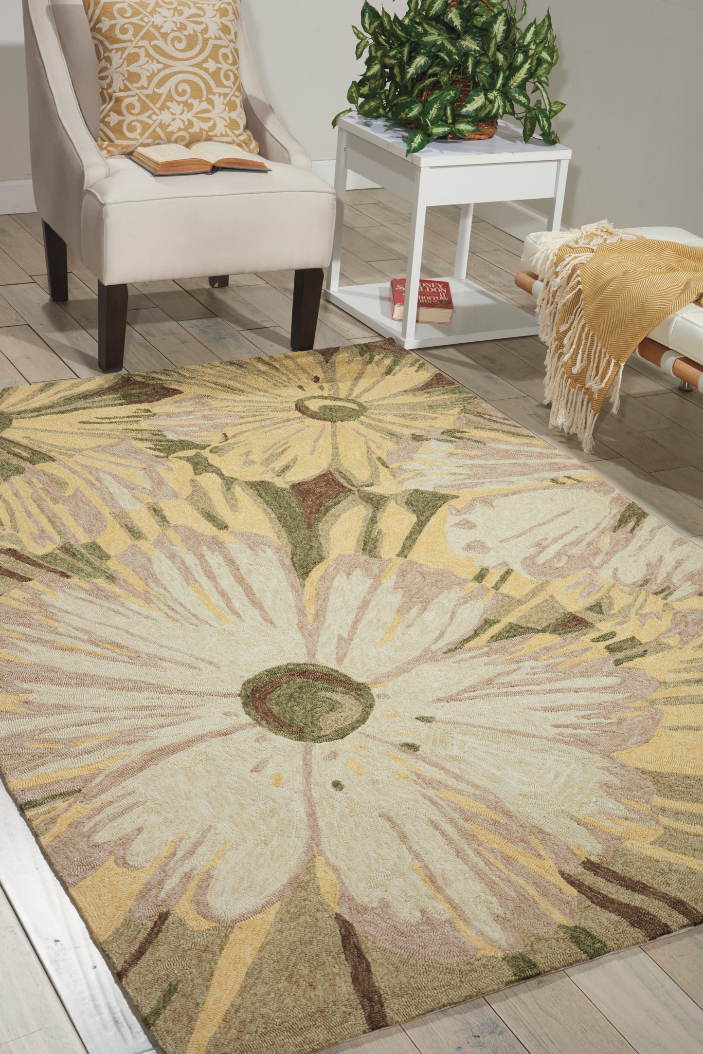 Nourison Home South Beach Kiwi Contemporary