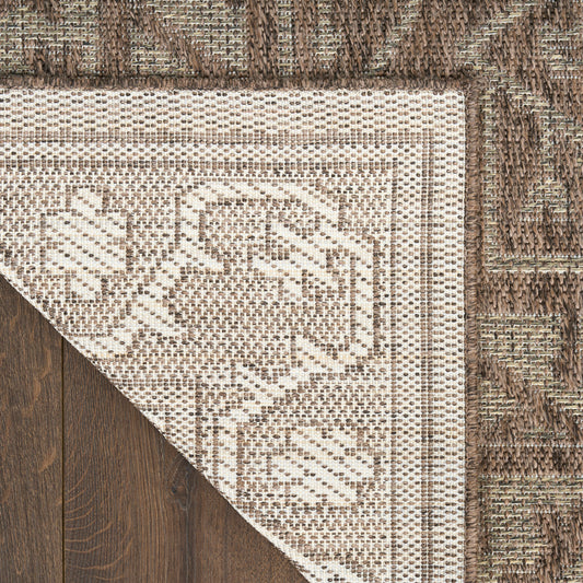 Nourison Home Tulum Brown Contemporary