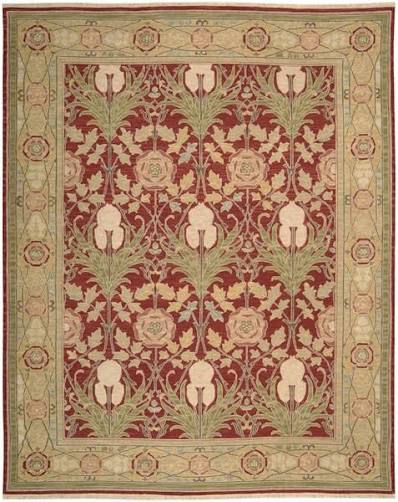 Nourison Home Nourmak S144 Red Traditional Woven Rug