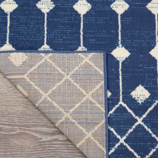 Nourison Home Grafix Navy Transitional