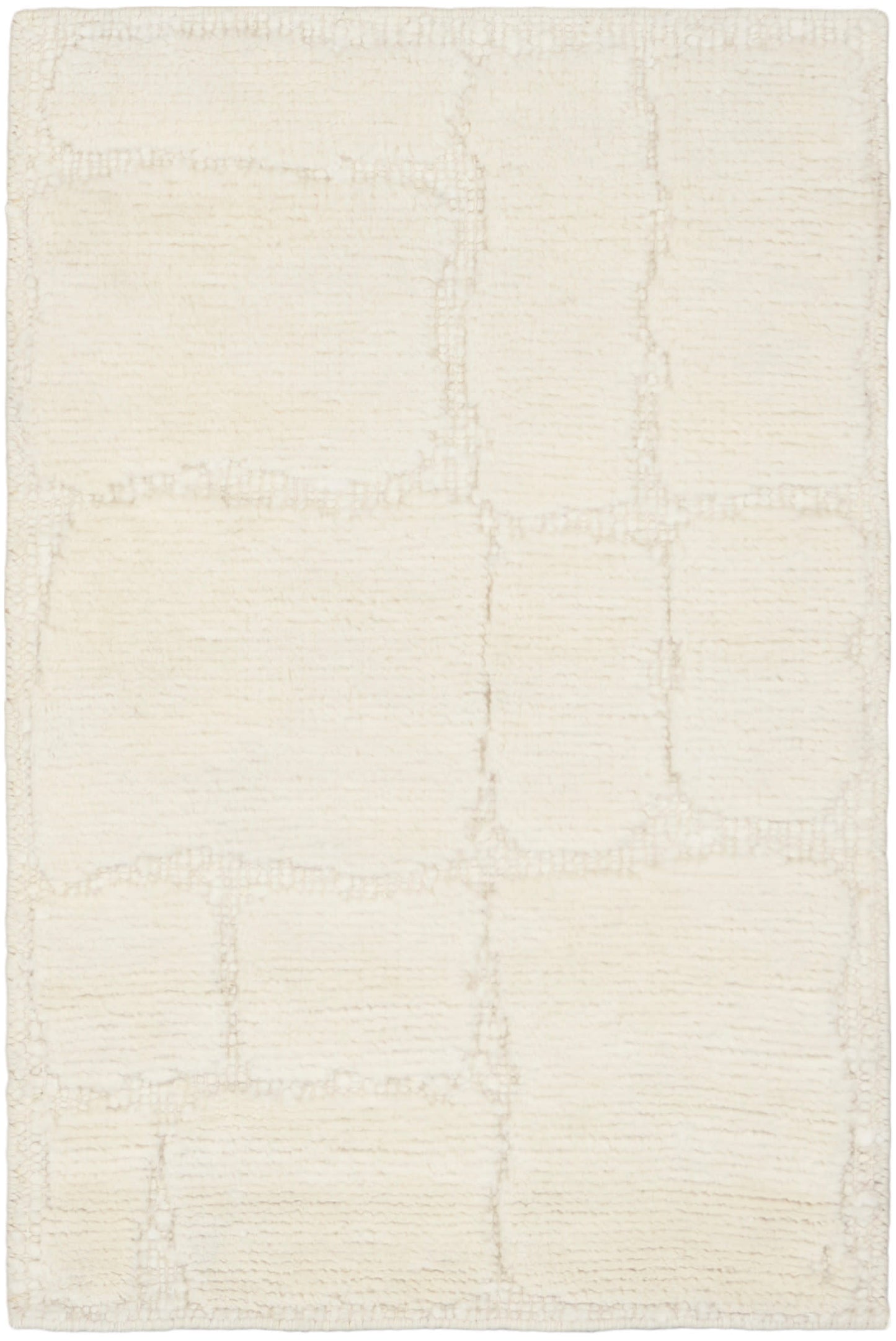 Nourison Home Blanco BLO02 Ivory Contemporary Hand Knotted Rug