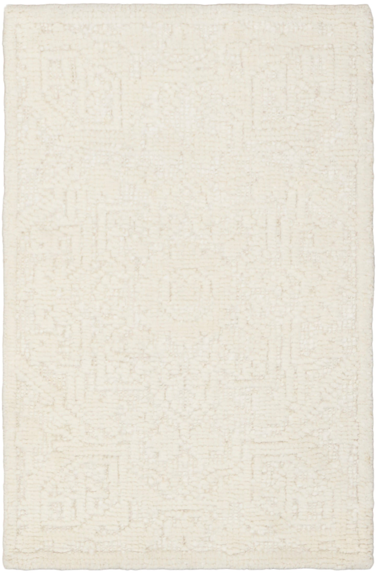 Nourison Home Blanco BLO01 Ivory Contemporary Hand Knotted Rug