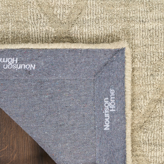 Nourison Home Wool Haven Sage Contemporary