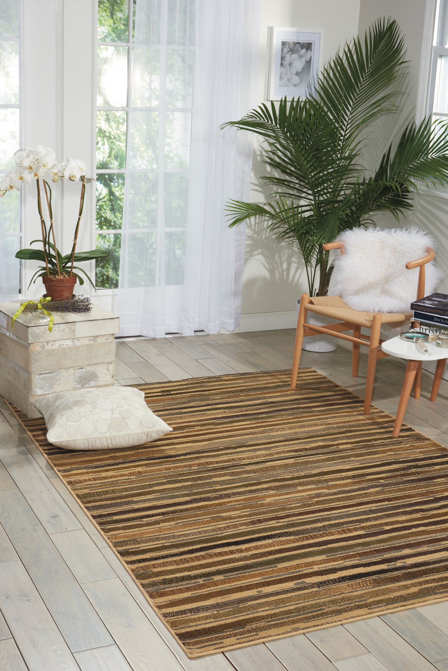 Nourison Home Paramount Beige Contemporary