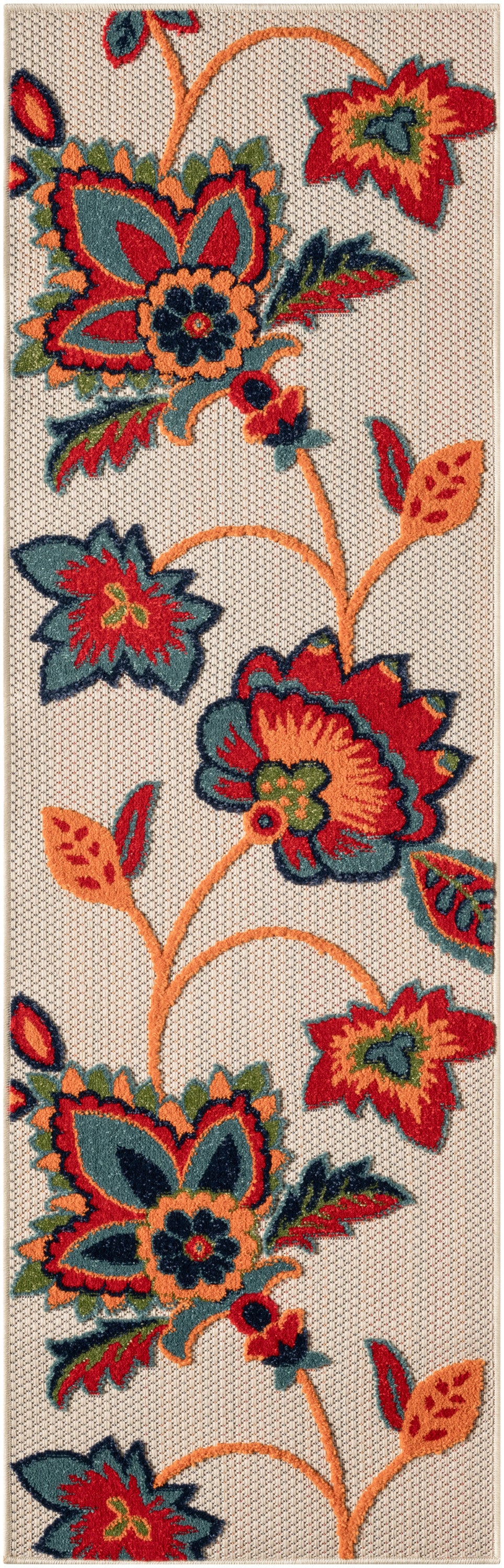 Nourison Home Aloha ALH31 Multicolor Contemporary Power-loomed Rugs