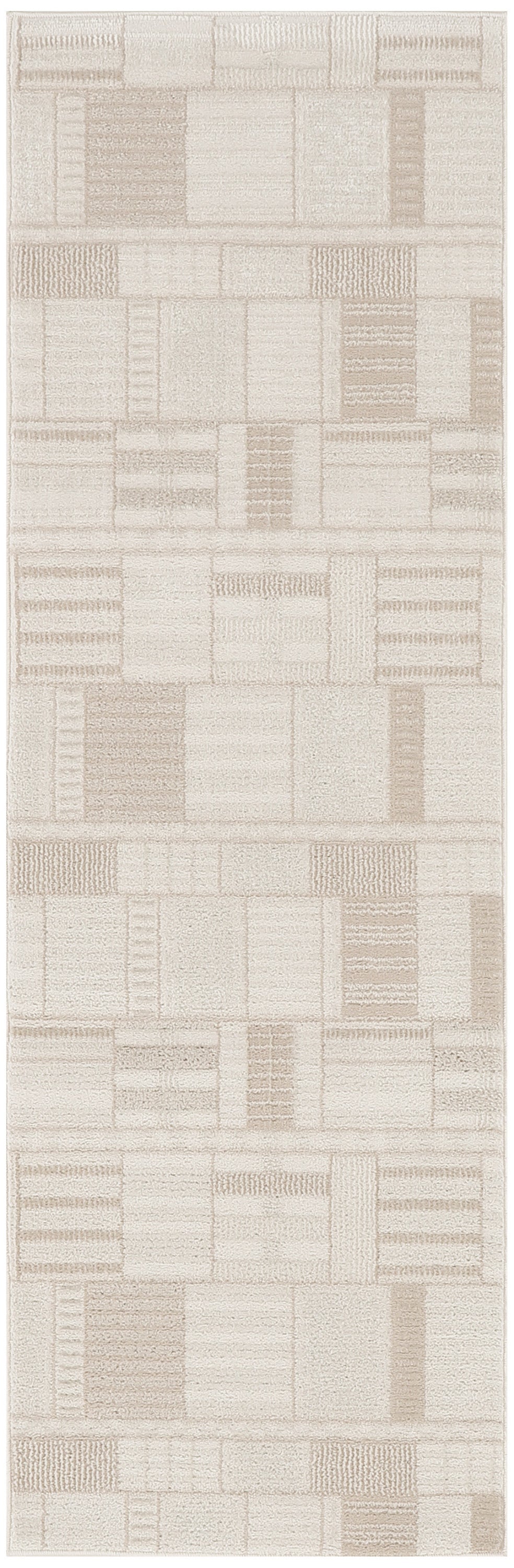 Nourison Home Nordic NRC04 Ivory Beige Contemporary Power-loomed Rug