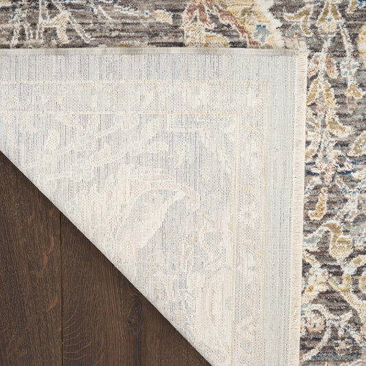 Nourison Home Antique Fusion Charcoal Multicolor Traditional