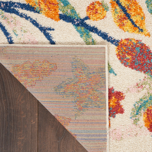Nourison Home Allur Ivory Multicolor Contemporary
