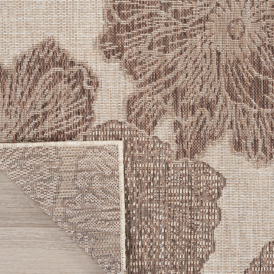 Nourison Home Garden Oasis Natural Contemporary