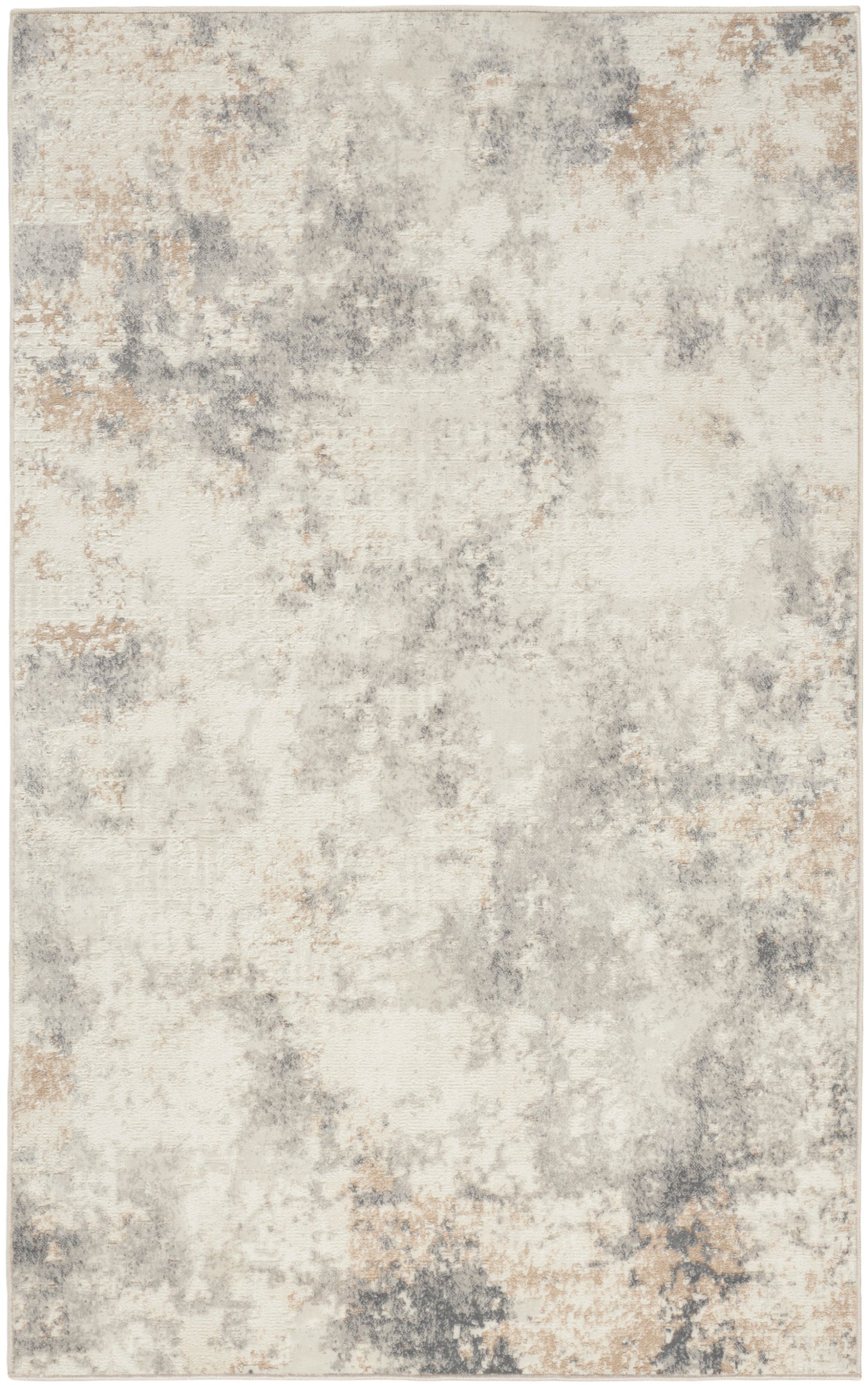 Calvin Klein CK005 Enchanting ECH07 Ivory Grey Contemporary Power-loomed Rug