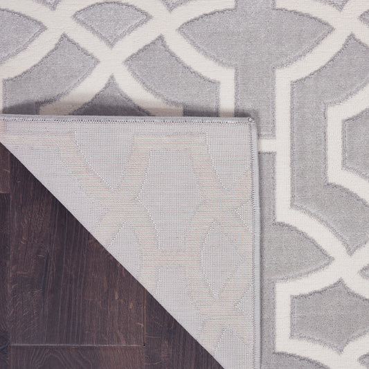 Nourison Home Joli Grey White Contemporary