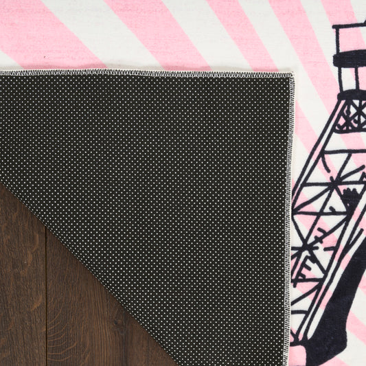 Nourison Home Imagination Pink Contemporary