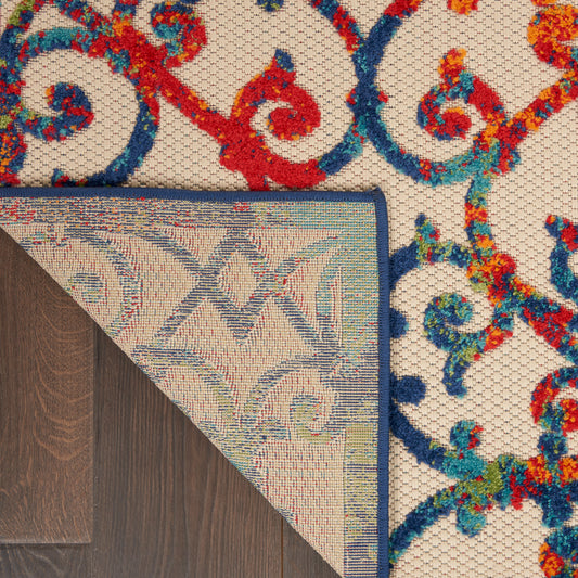 Nourison Home Aloha Multicolor Contemporary