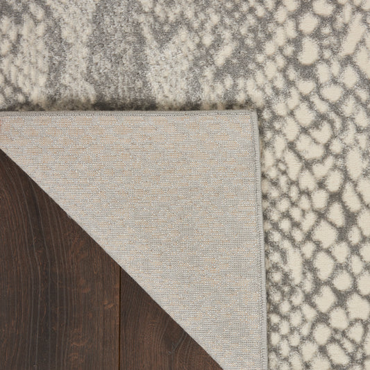 Nourison Home Solace Ivory Grey Contemporary
