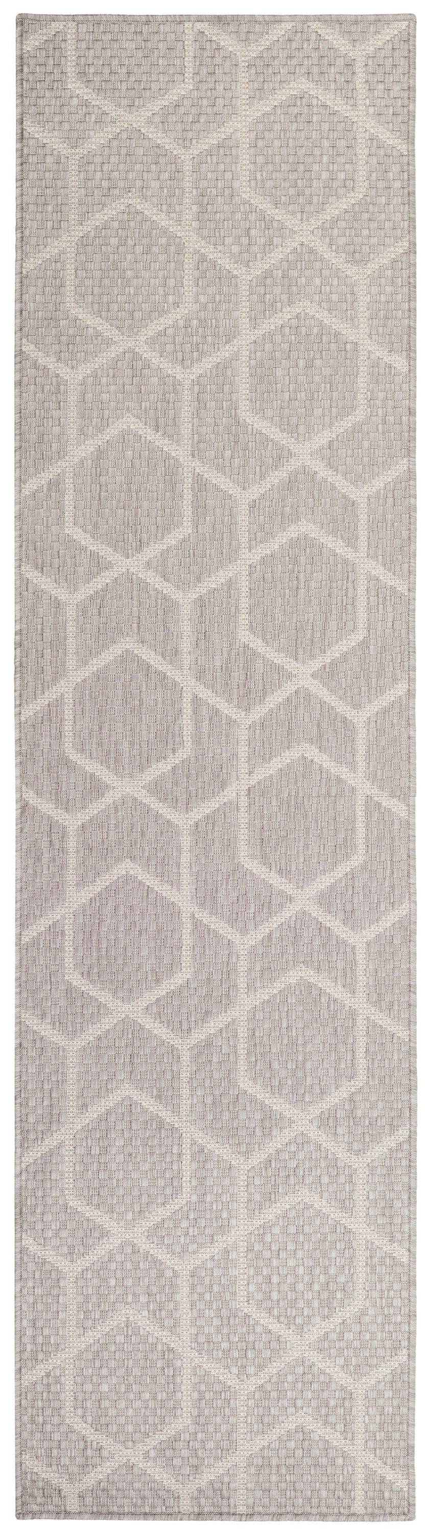 Nourison Home Horizon Indoor/Outdoor HOZ01 Grey Contemporary Power-loomed Rug
