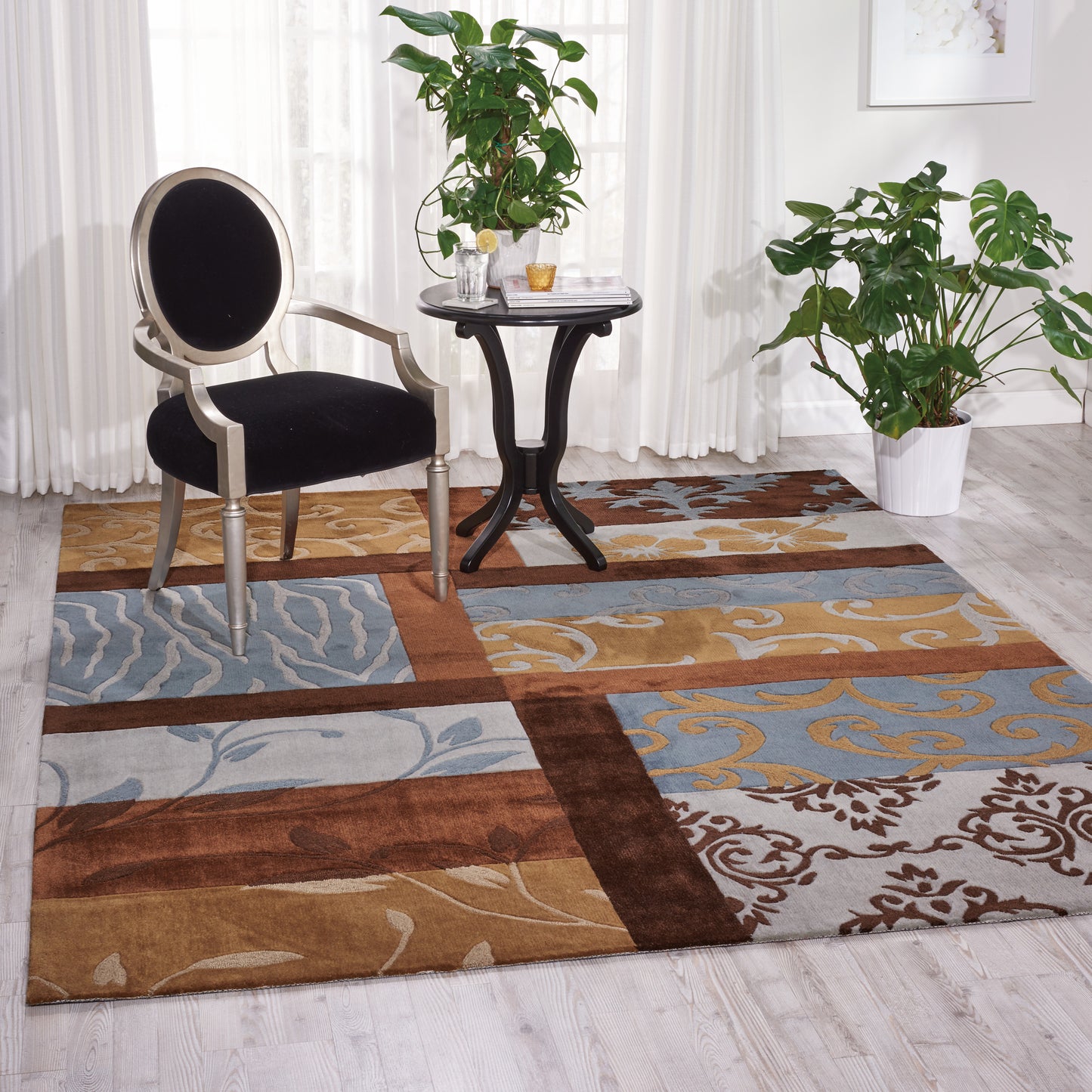 Nourison Home Contour Multicolor Contemporary