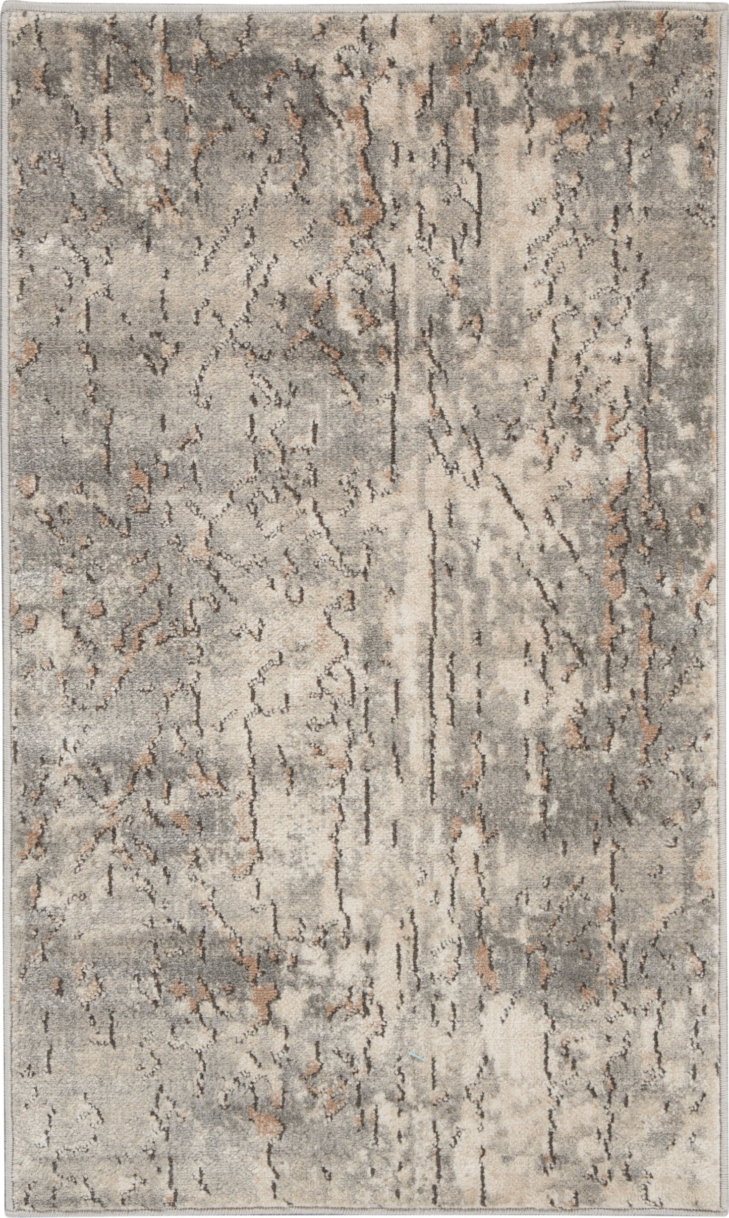 Nourison Home Quarry QUA03 Beige Grey Contemporary Power-loomed Rugs