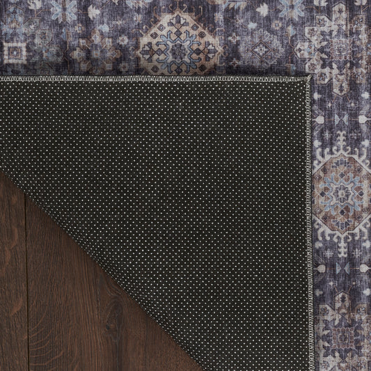 Nourison Home Fulton Charcoal Traditional