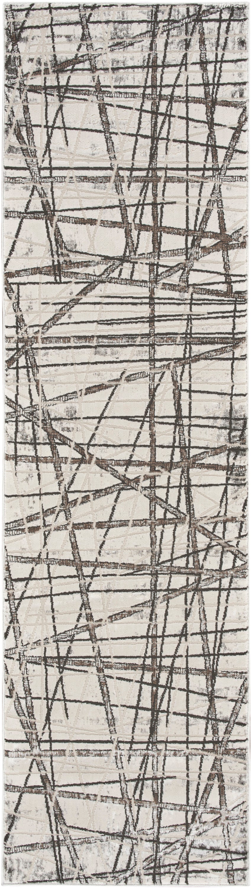 Nourison Home Desire DSR03 Grey Silver Contemporary Power-loomed Rug