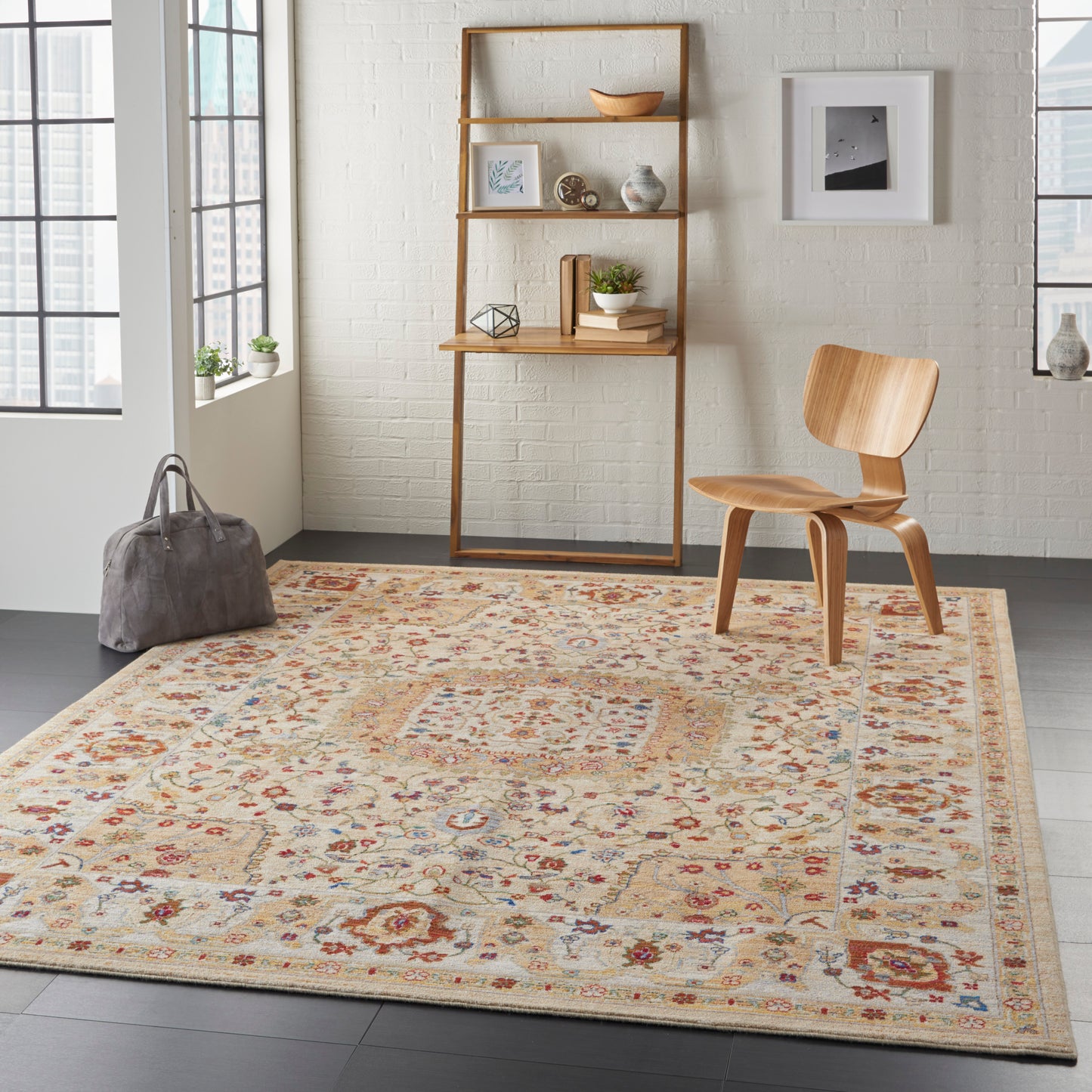 Nourison Home Majestic Sand Traditional