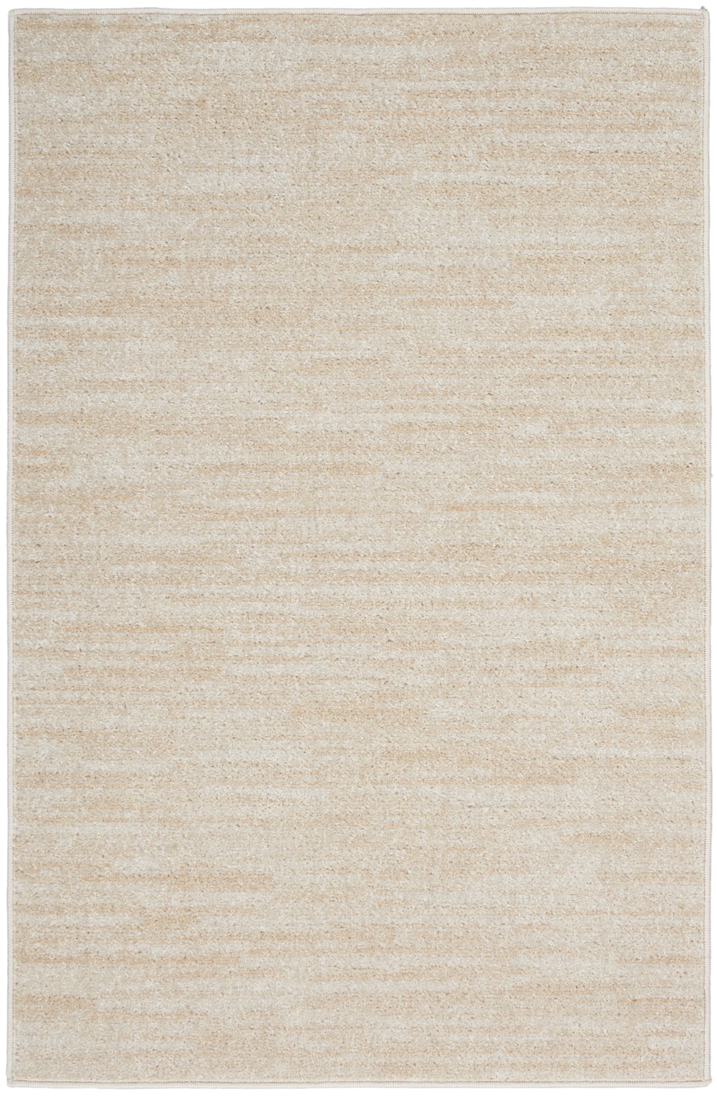 Nourison Home Nourison Essentials NRE01 Ivory Beige Contemporary Power-loomed Rug