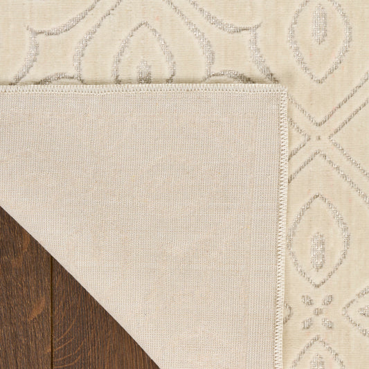 Nourison Home Washable Charm Ivory Contemporary