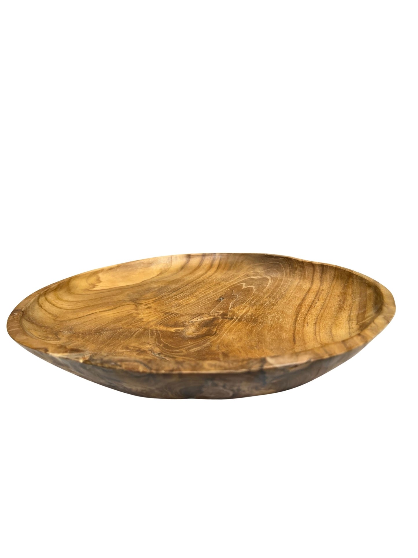Eclectic Home Accent Teak Plate 2908 Natural  Decor Furniture